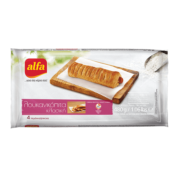 Pastel de salchicha clásica 400gr