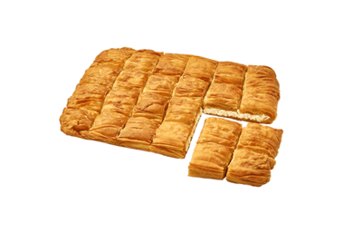 Pastel de Pelion con mizithra, feta, yogur, gruyere