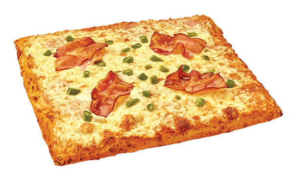 Pizza cuadrada