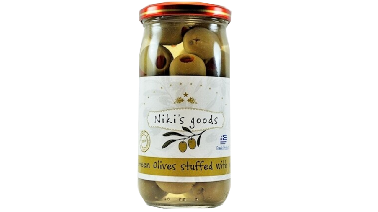 Olivas con Pimiento Rojo 200gr.