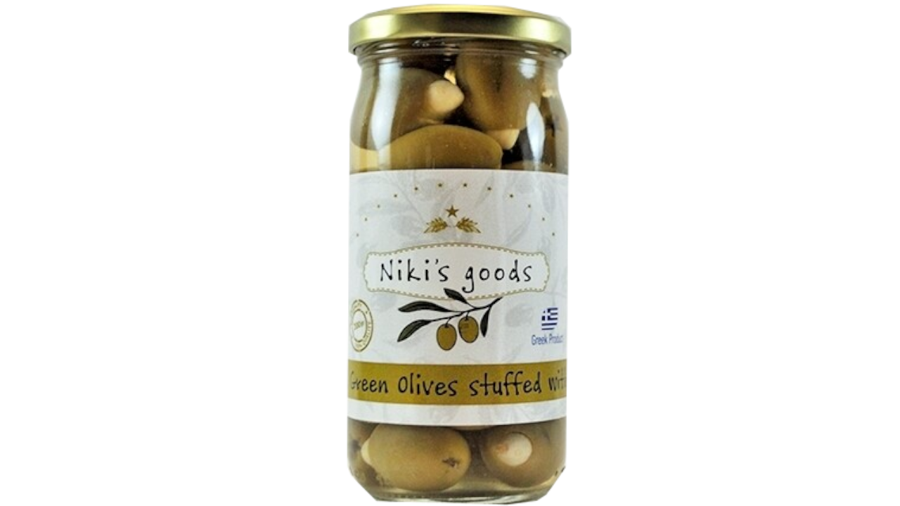 Olivas rellenas de Almendras 200gr.