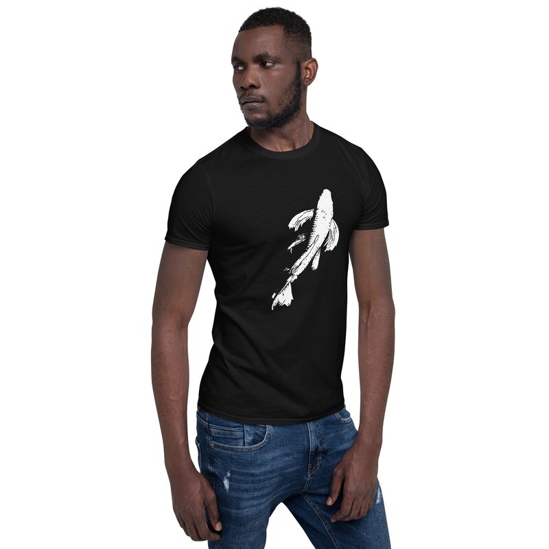 Elegant Koi Fish Shirt - Add Some Aquatic Charm to Your Wardrobe