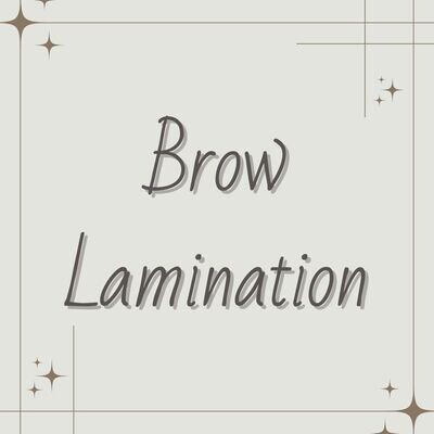 Brow Lamination*
