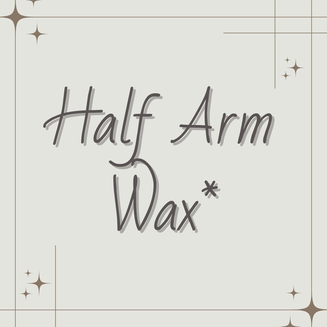 Half Arm Wax*
