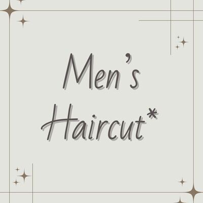 Men's Haircut*