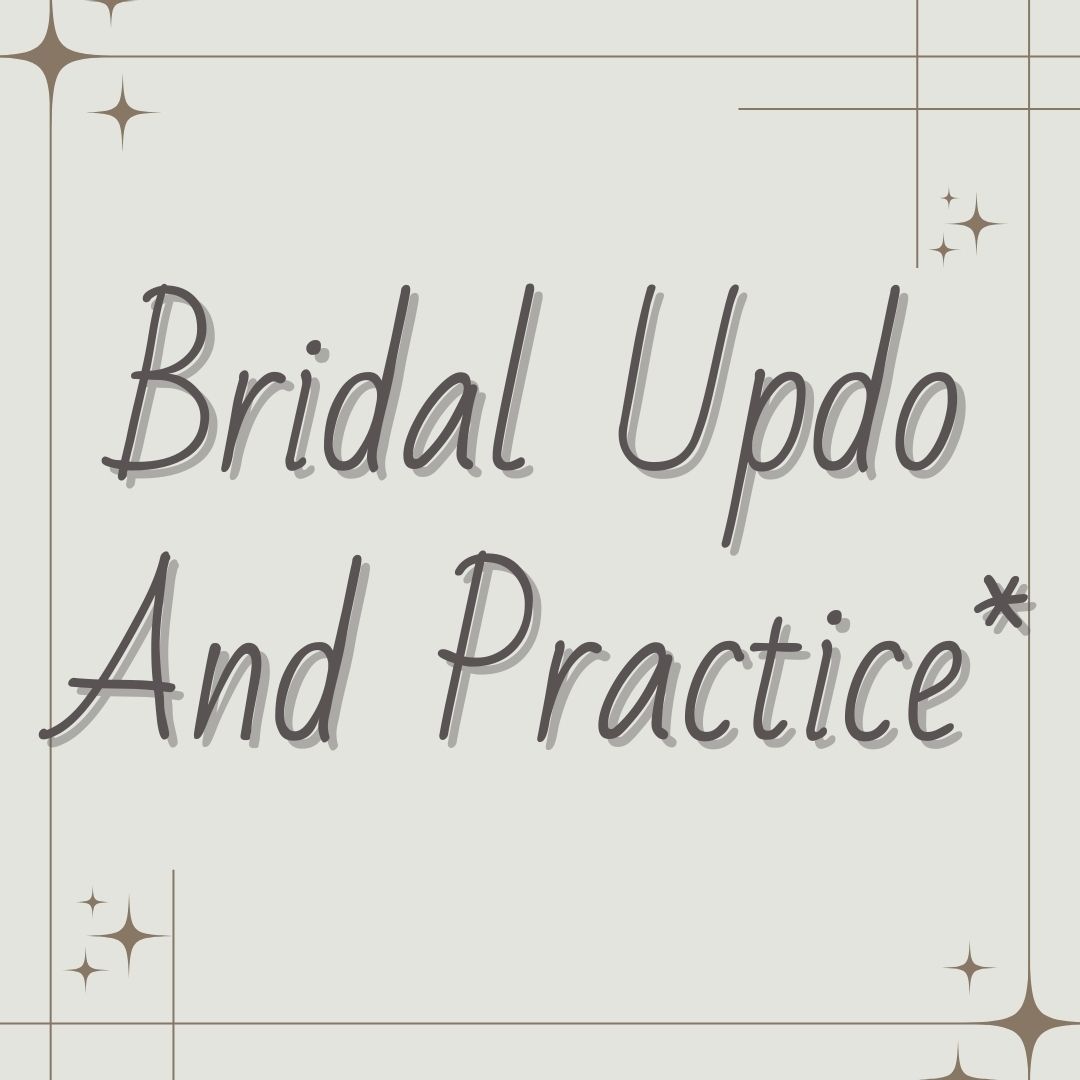 Bridal Updo and Practice*