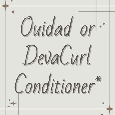 Ouidad or DevaCurl Conditioner