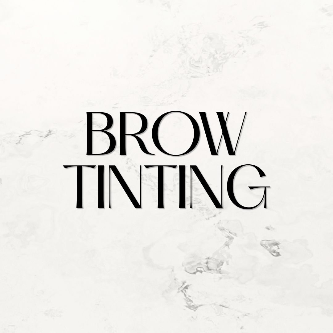 Brow Tinting*