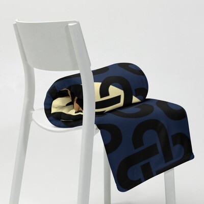 Abstract Throw Blanket