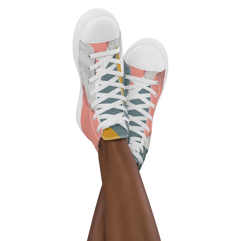 Cute Abstract Women&#39;s High Tops