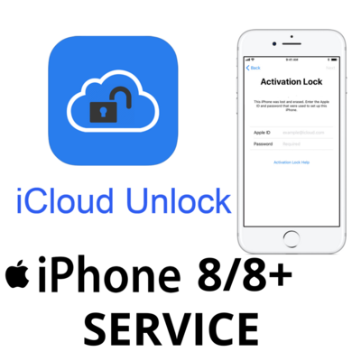 iCloud Removal iPhone 8/8+