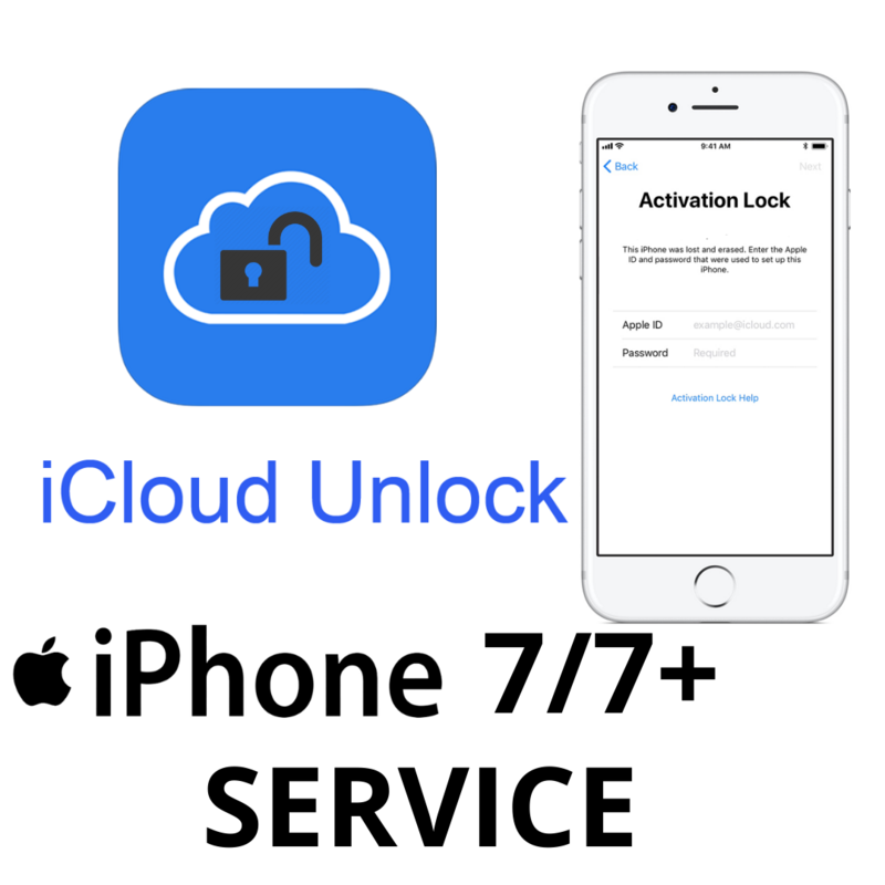 iCloud Removal iPhone 7 | 7+
