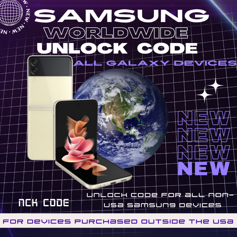 SAMSUNG WORLDWIDE UNLOCK CODE