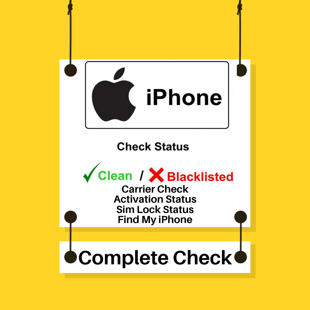 Apple iPhone Check Info - Any Carrier