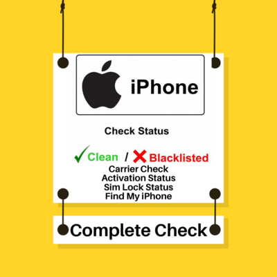 Apple iPhone Check Info - Any Carrier