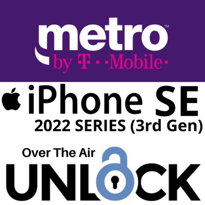 Metro PCS iPhone SE 2022 (3rd Gen) Network Unlock