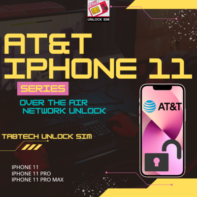 AT&T iPhone 11 Series Network Sim Unlock
