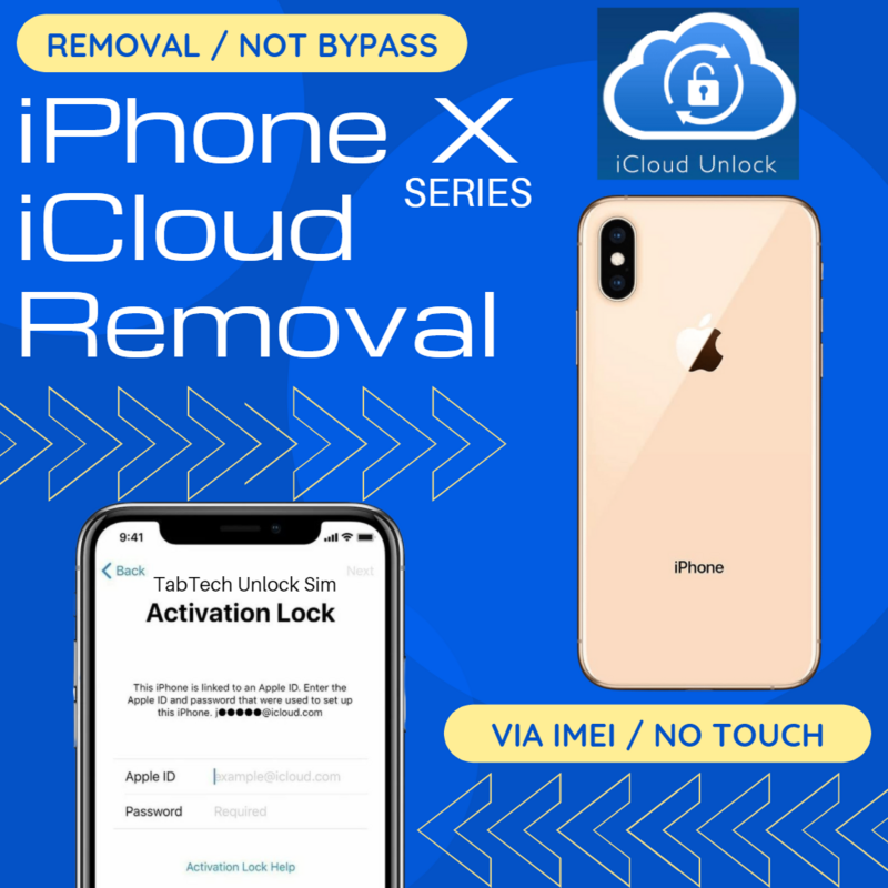 iPhone X Series iCloud Removal