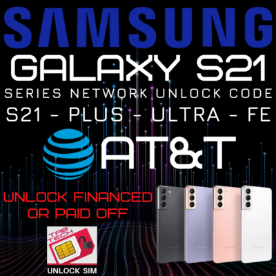 AT&T Samsung Galaxy S21 Unlock Code