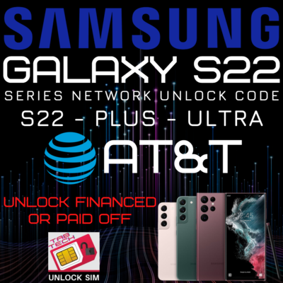 AT&T Samsung Galaxy S22 Unlock Code