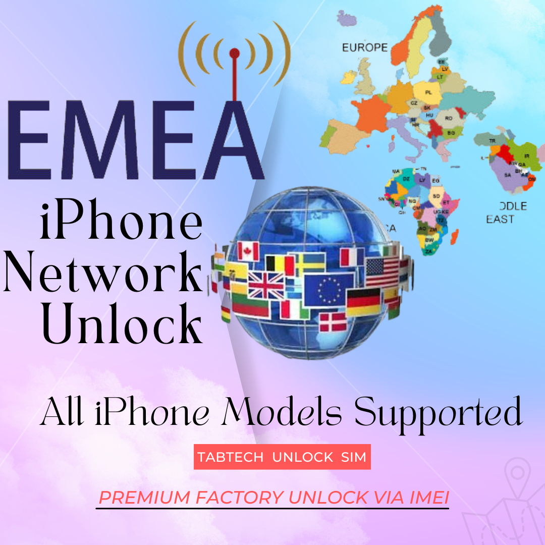 EMEA All iPhone Series Network Unlock