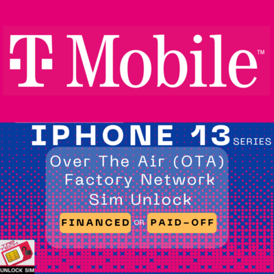 T-Mobile iPhone 13 Series Network Unlock