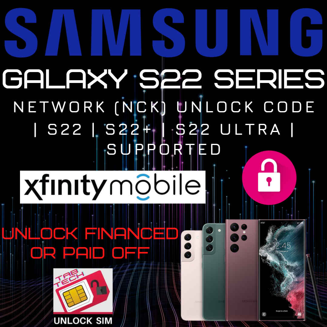 Xfinity Samsung Galaxy S22 Unlock Code
