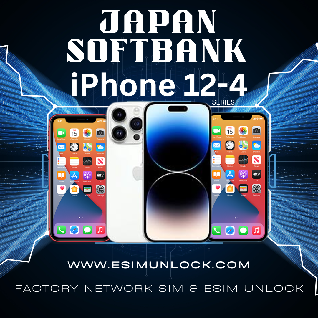Japan SoftBank iPhone 12-4 Series Network Unlock