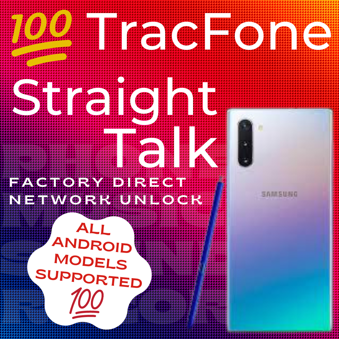 TracFone | StraightTalk - All Android Unlock