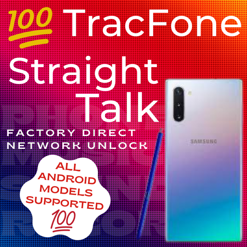 TracFone | StraightTalk - All Android Unlock