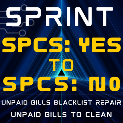 Sprint SPCS: YES Unpaid Bills Repair