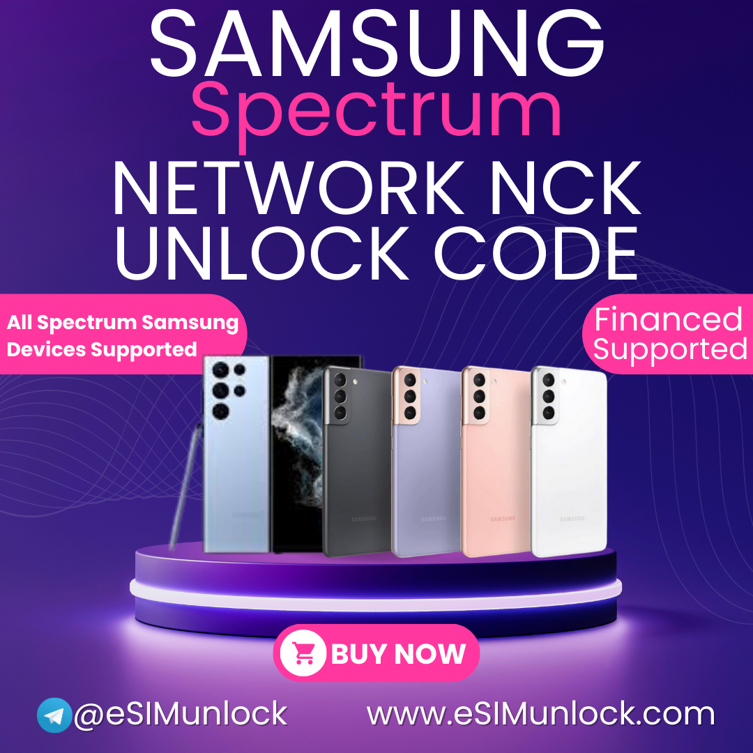 Spectrum Samsung Network NCK Unlock Code