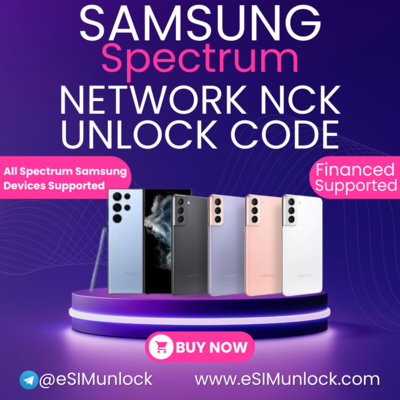 Spectrum Samsung Network NCK Unlock Code