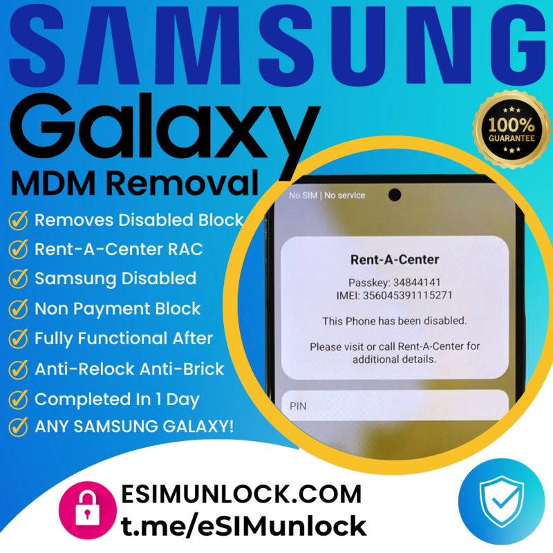 Samsung Galaxy MDM Removal via IMEI
