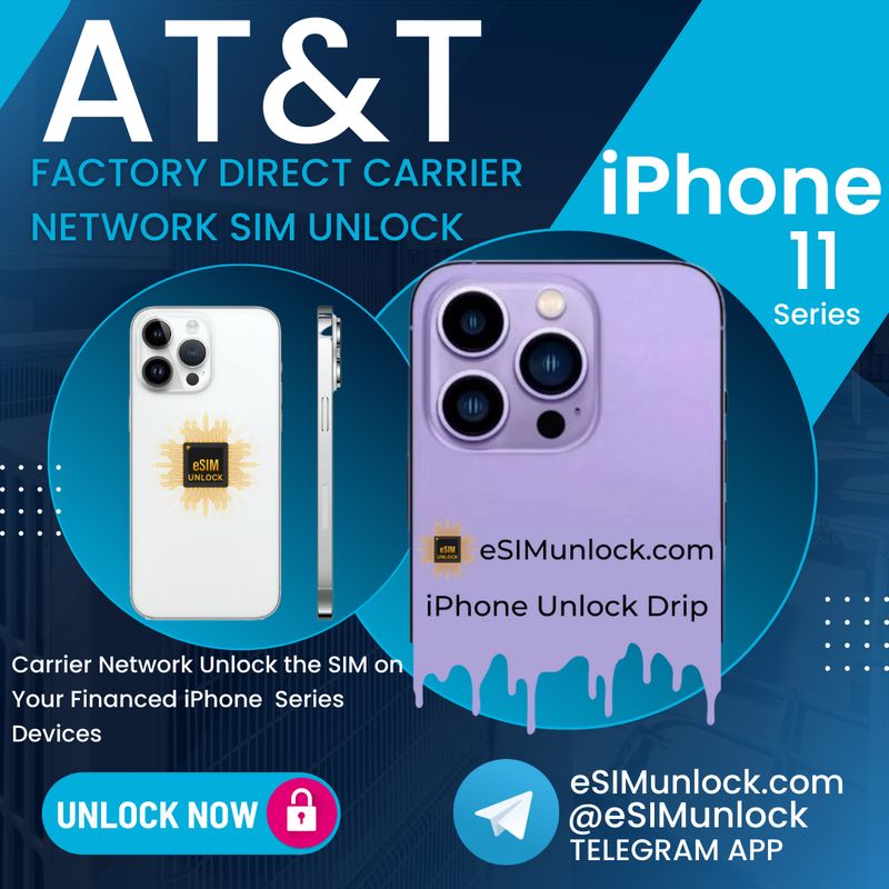 AT&amp;T iPhone 11 Series Network Sim Unlock