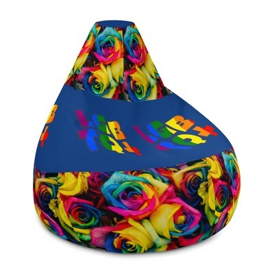 LGBTQ Printed Bean Bag Chair Cover. LGBT Gift. Pride Printed Chair Cover.