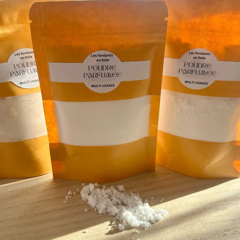Poudre parfumée aspirateur et textiles