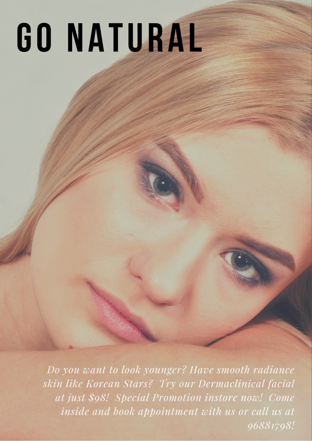 Try our RETINOL facial for instant younger looking skin!