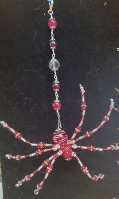 Large Spider - Red