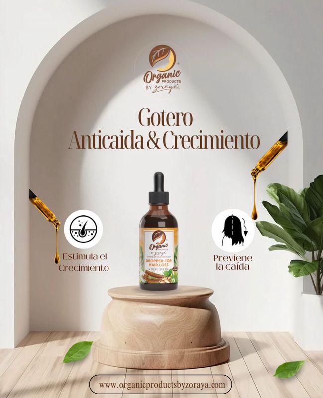 Gotero de Crecimiento y Caída 4oz 