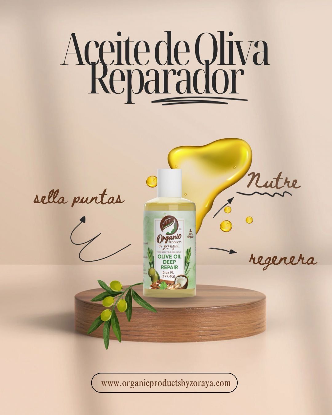 Aceite de Oliva Reparador 