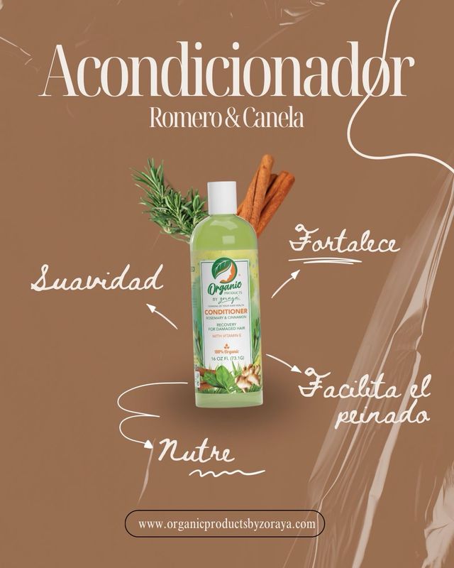 Acondicionador de Romero y canela 