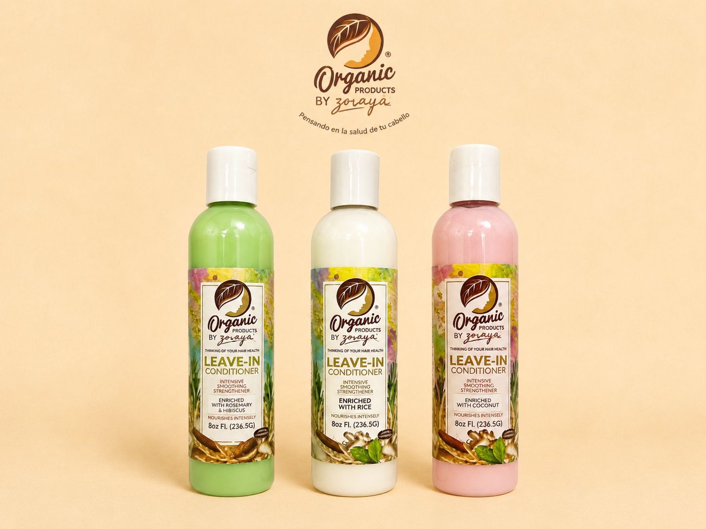 Leave-in conditioner with heat protection Leave-in conditioner with heat protection