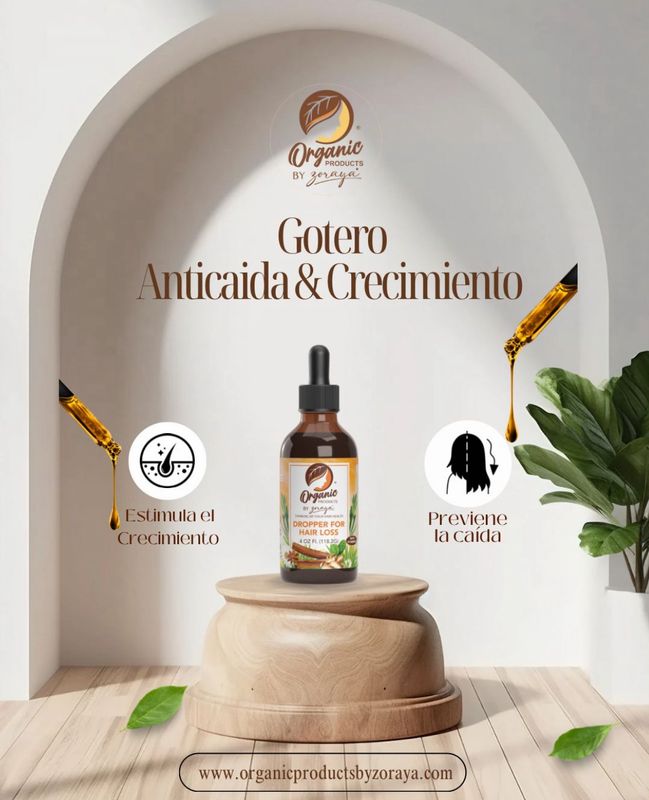 Gotero de Crecimiento y Caída 4oz 