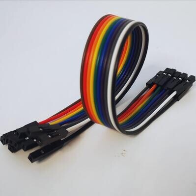 10pcs Breadboard Jumper Wires 20cm Length Female-to-Female