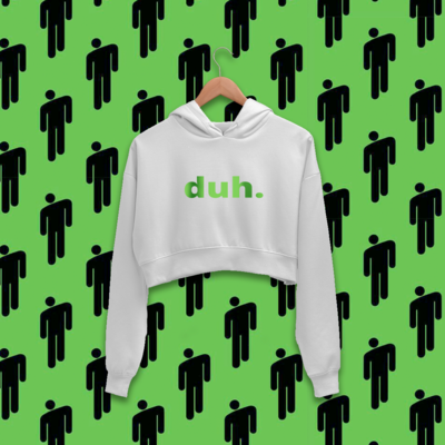 Duh Crop Hoodie