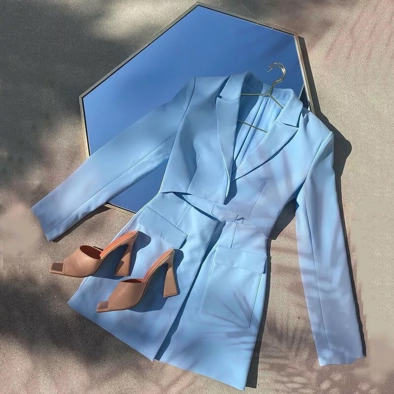 The &#39;&#39;Ozora&#39;&#39; Hollow Out Blazer Dress