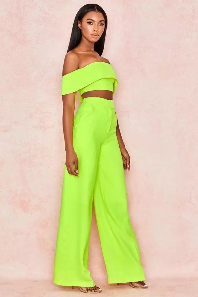 The &#39;&#39;Vogue&#39;&#39; Off Shoulder Two Piece