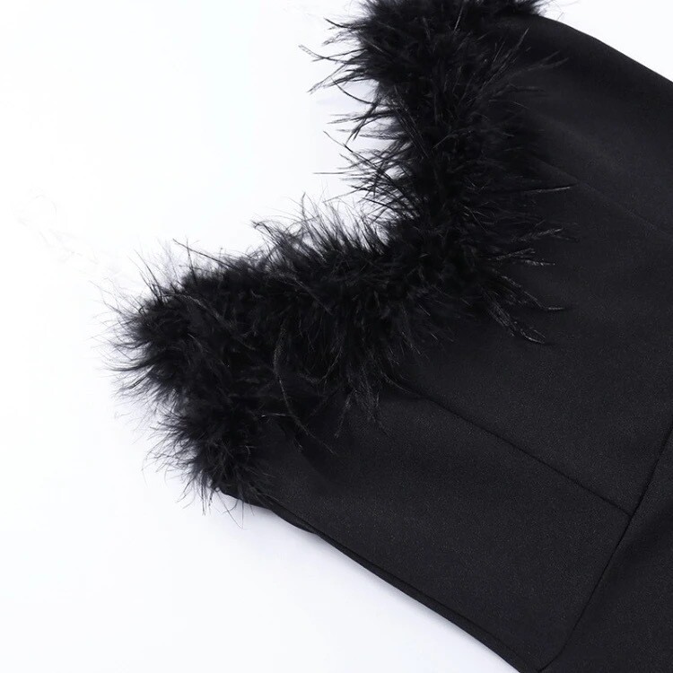 The ‘Sophia’ Maxi ruffle dress
