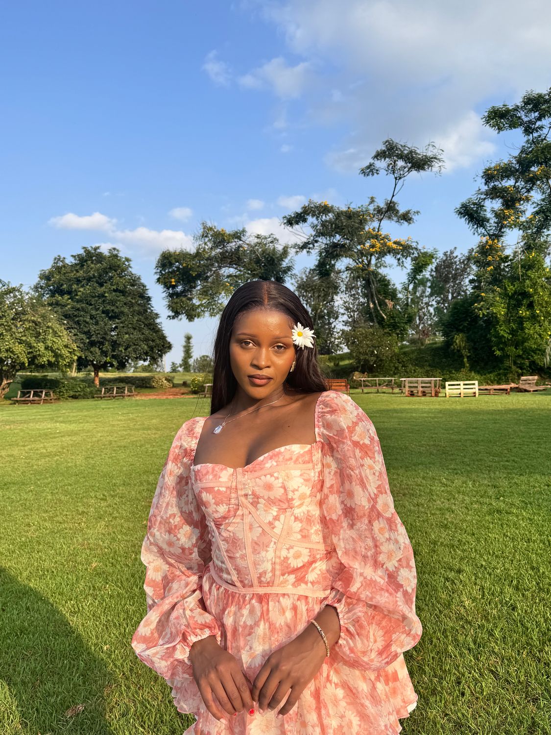 The ‘Daisy’ Mini Floral Dress